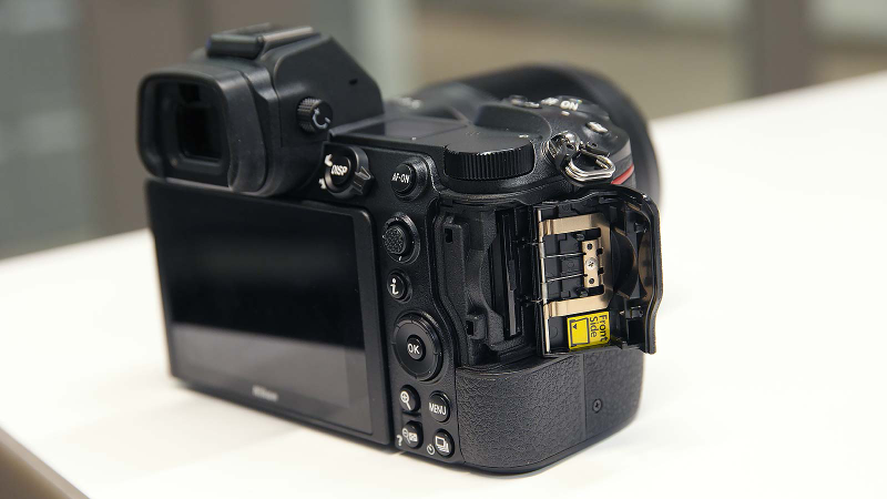 Old-school photogs may be annoyed that the new Z7 and Z6 only have one card slot.